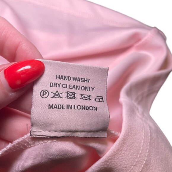 Miscreants Pink Strapless Micro Mini Dress Size US 4 - Picture 5 of 6